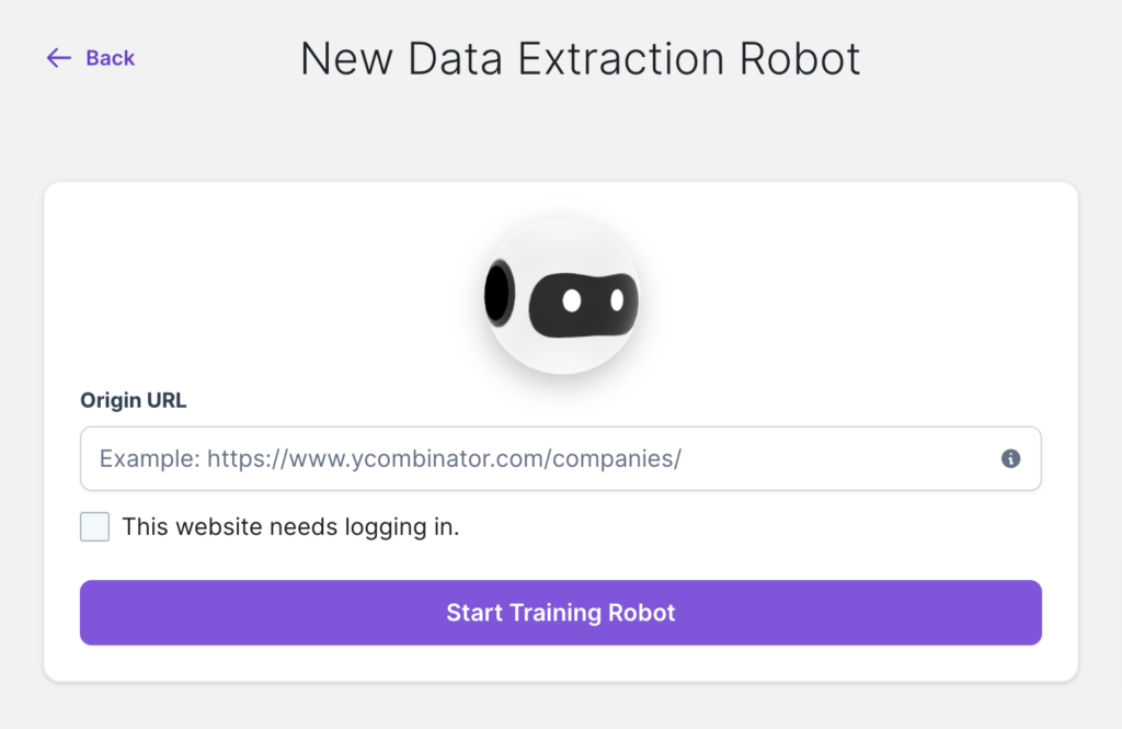 Browse AI screenshot