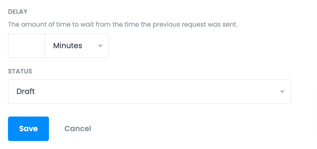 Setting a delay for review requests in LocalImpact