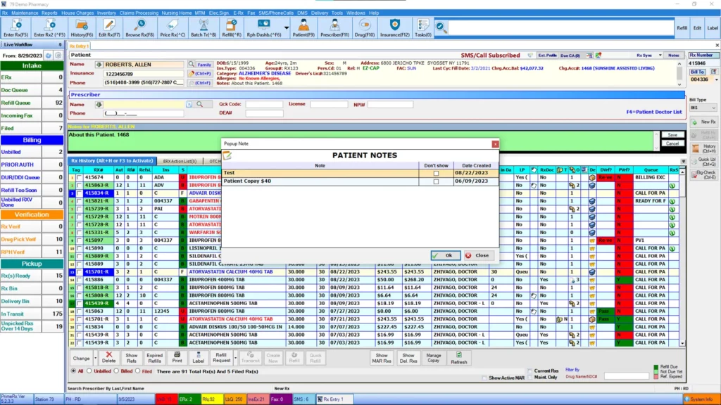 PrimeRx screenshot