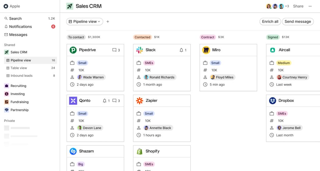 Folk pipeline screenshot