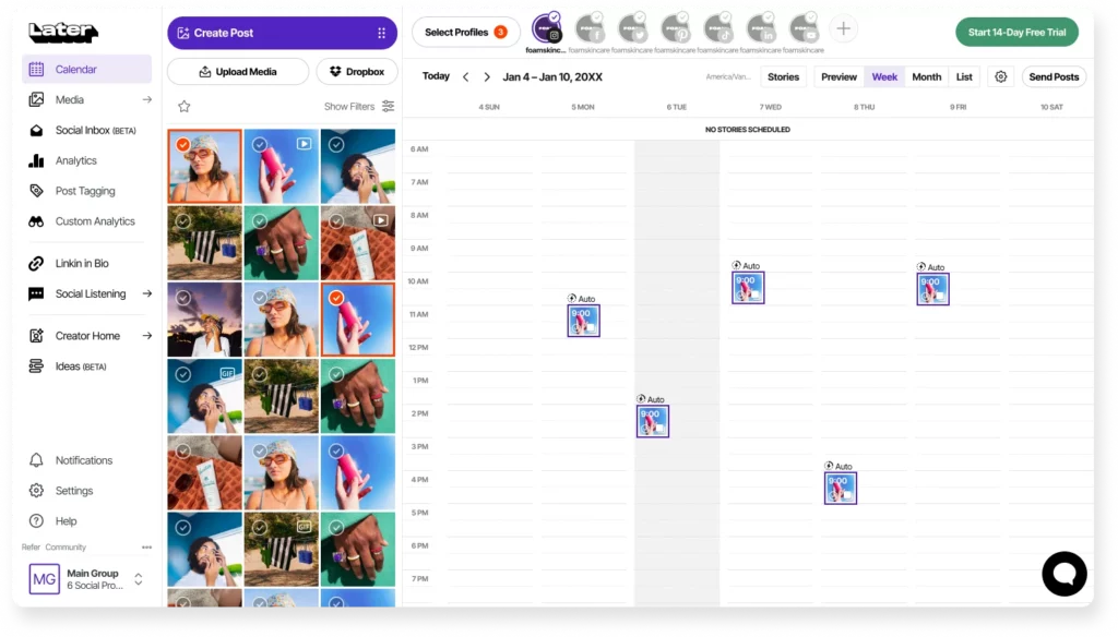 Later screenshot