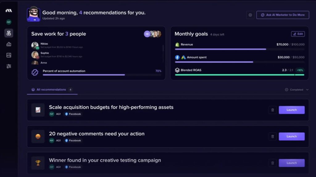 Madgicx screenshot
