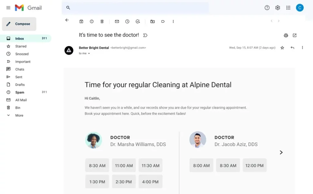 NexHealth screenshot